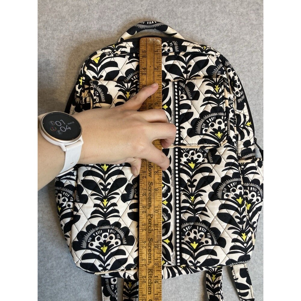 Vera Bradley Mini Backpack Fanfare Signature Retired Spring Boho Festival Travel - Picture 13 of 14
